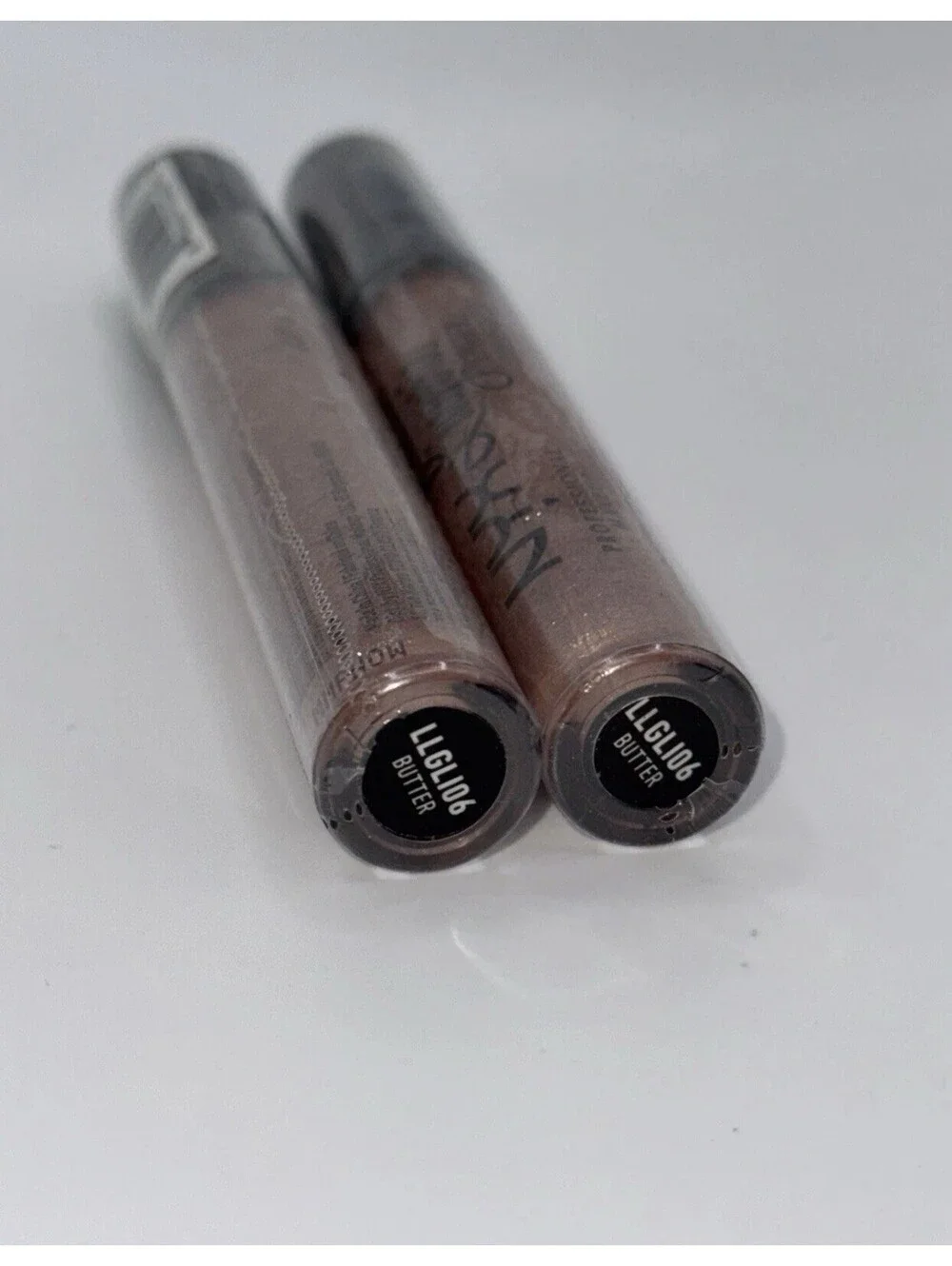 2 NYX Lip Lingerie Glitter LLGL106 Butter